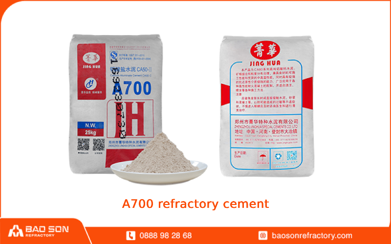 A700 refractory cement packaging image