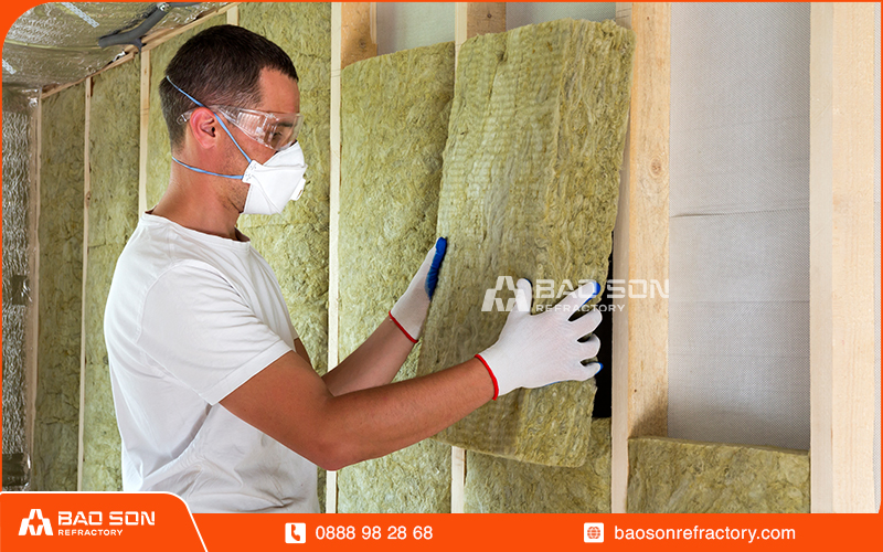 Rockwool Board is used for thermal and acoustic insulation of walls