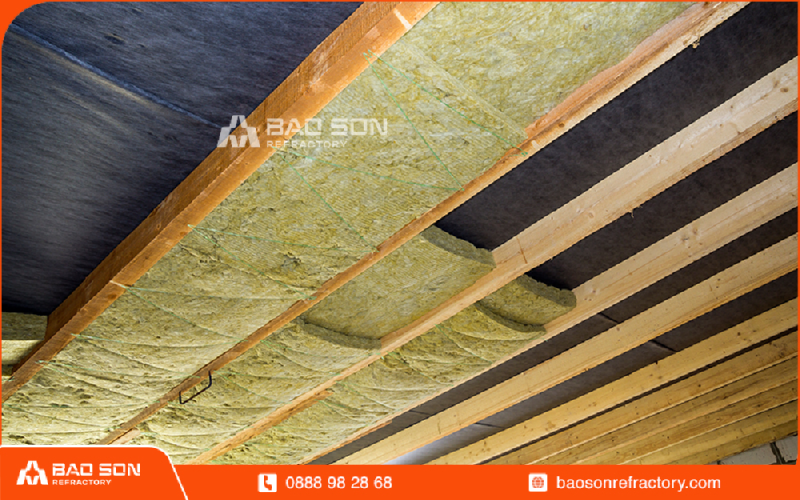 Rockwool Blanket for thermal and acoustic insulation of ceilings