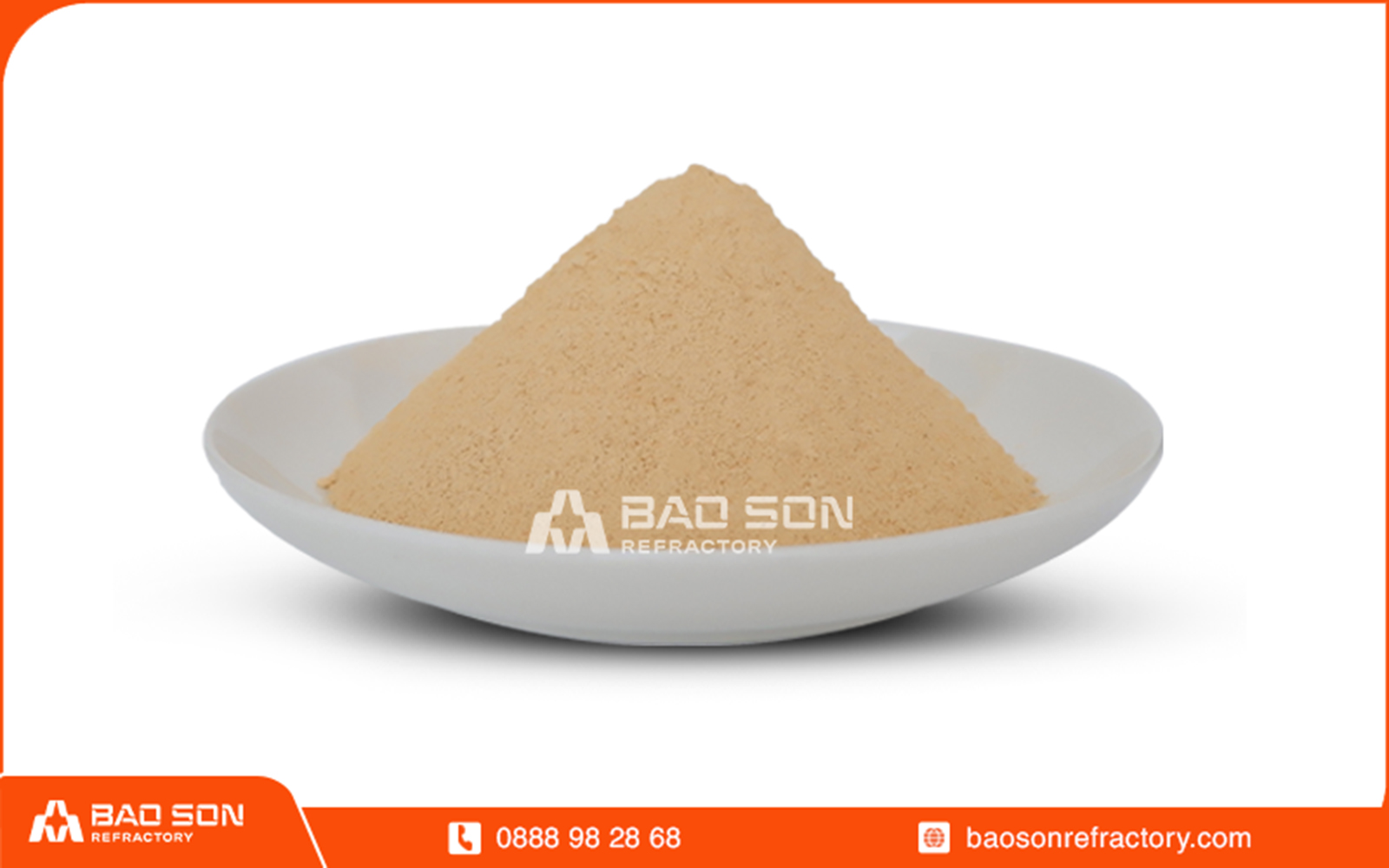 Yellow Chamotte Powder