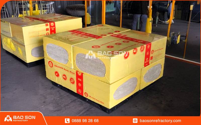 bông khoáng Rockwool dạng tấm