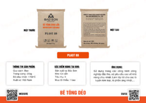 Bê tông Plast 80