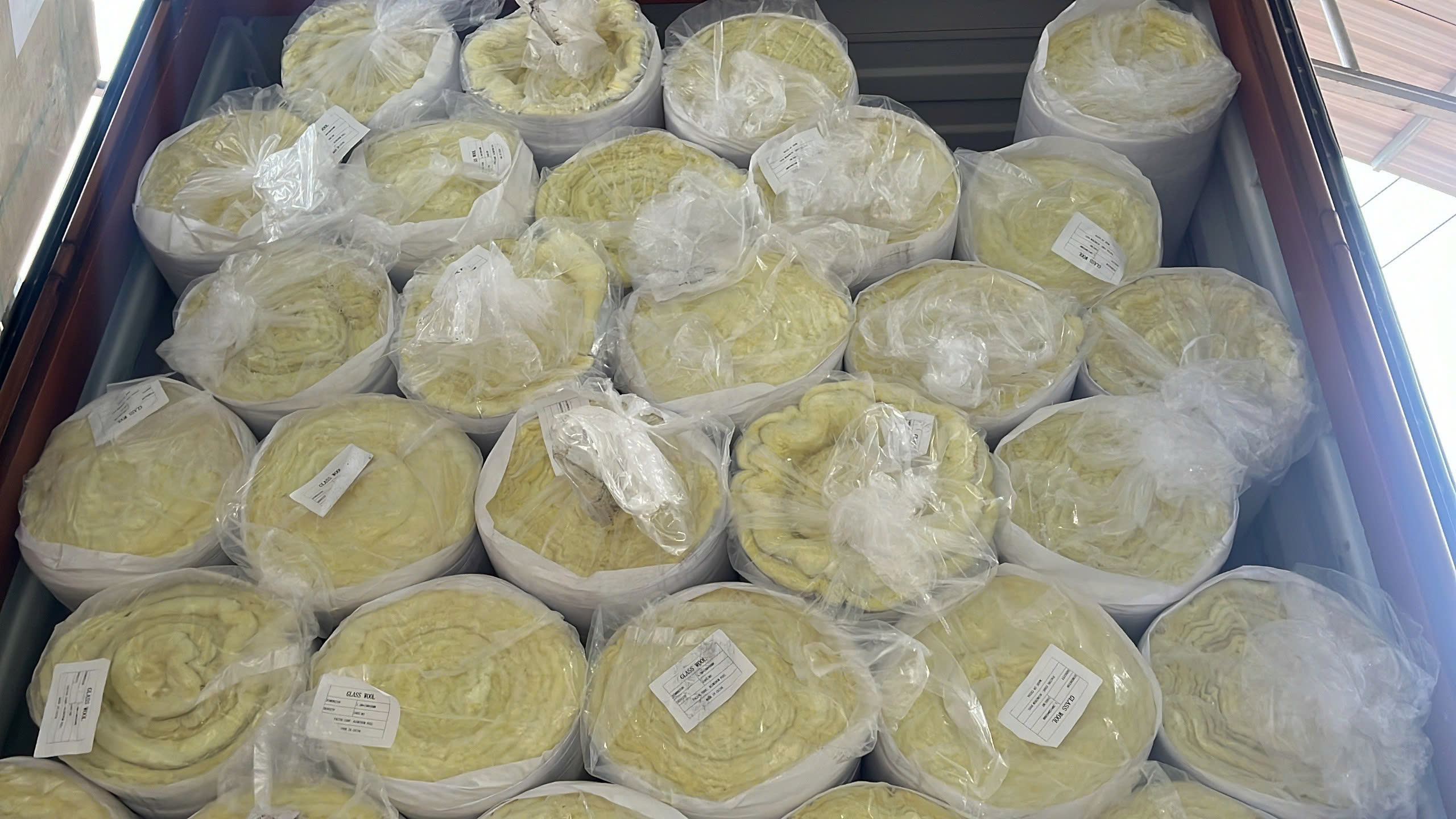 Cận cảnh kho hàng bông bảo ôn kho Bảo Sơn