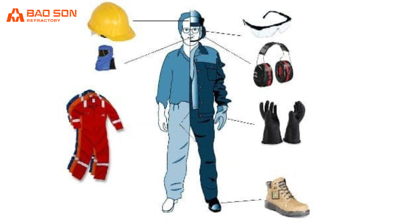 bảo hộ khi thi công bông thủy tinh