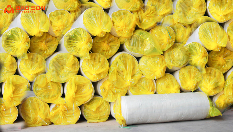 Bông thủy tinh tại kho Bảo Sơn