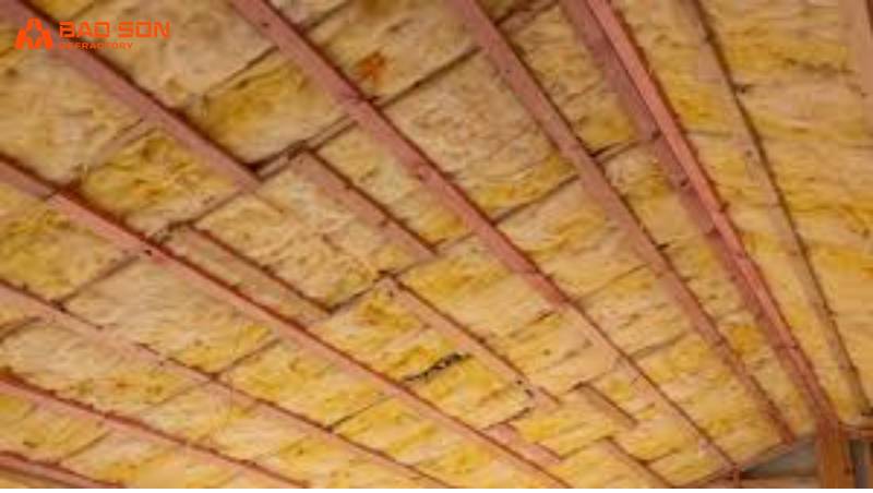 Tấm bông thủy tinh cách nhiệt cho trần nhà