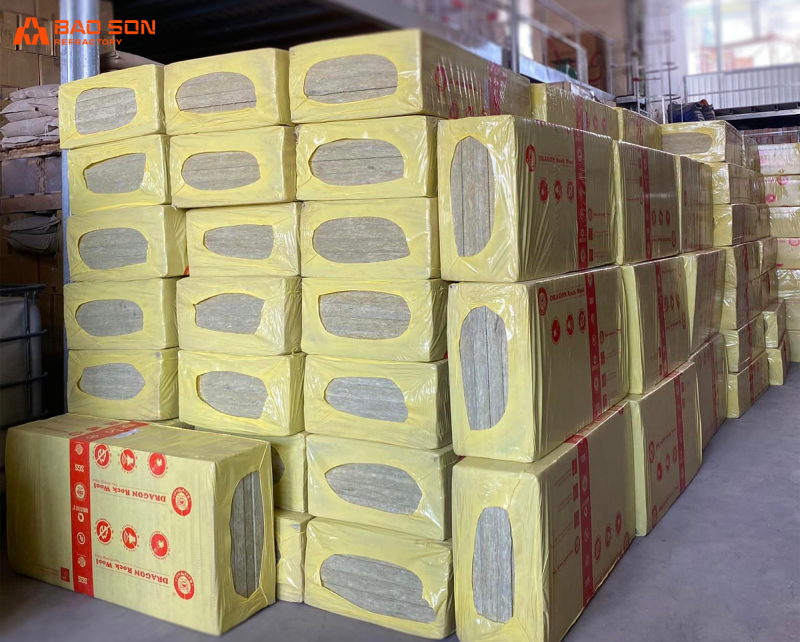 Bông bảo ổn rockwool tại kho Bảo Sơn